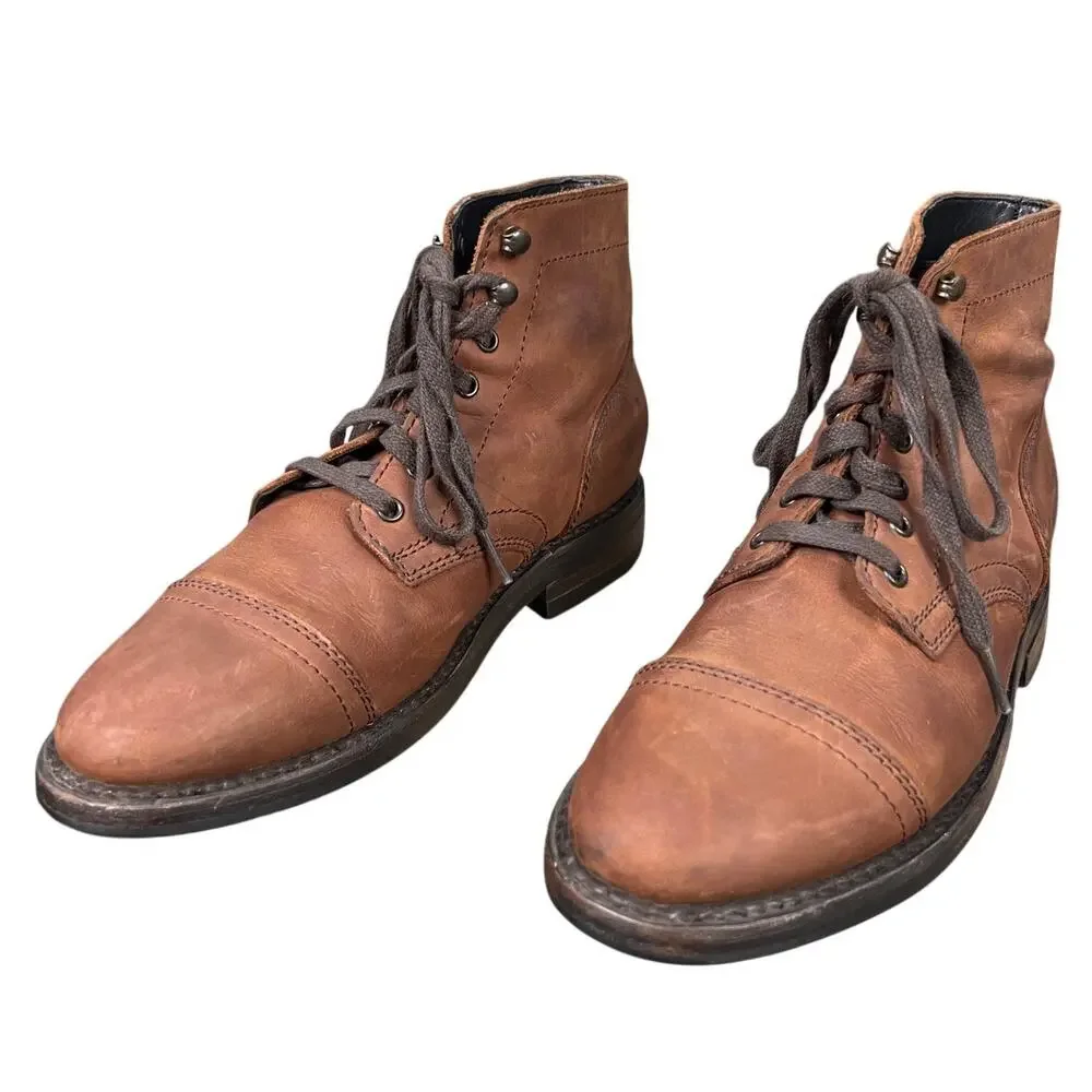 Thursday Men’s Captain Brown Leather Chukka Boot Size US 6